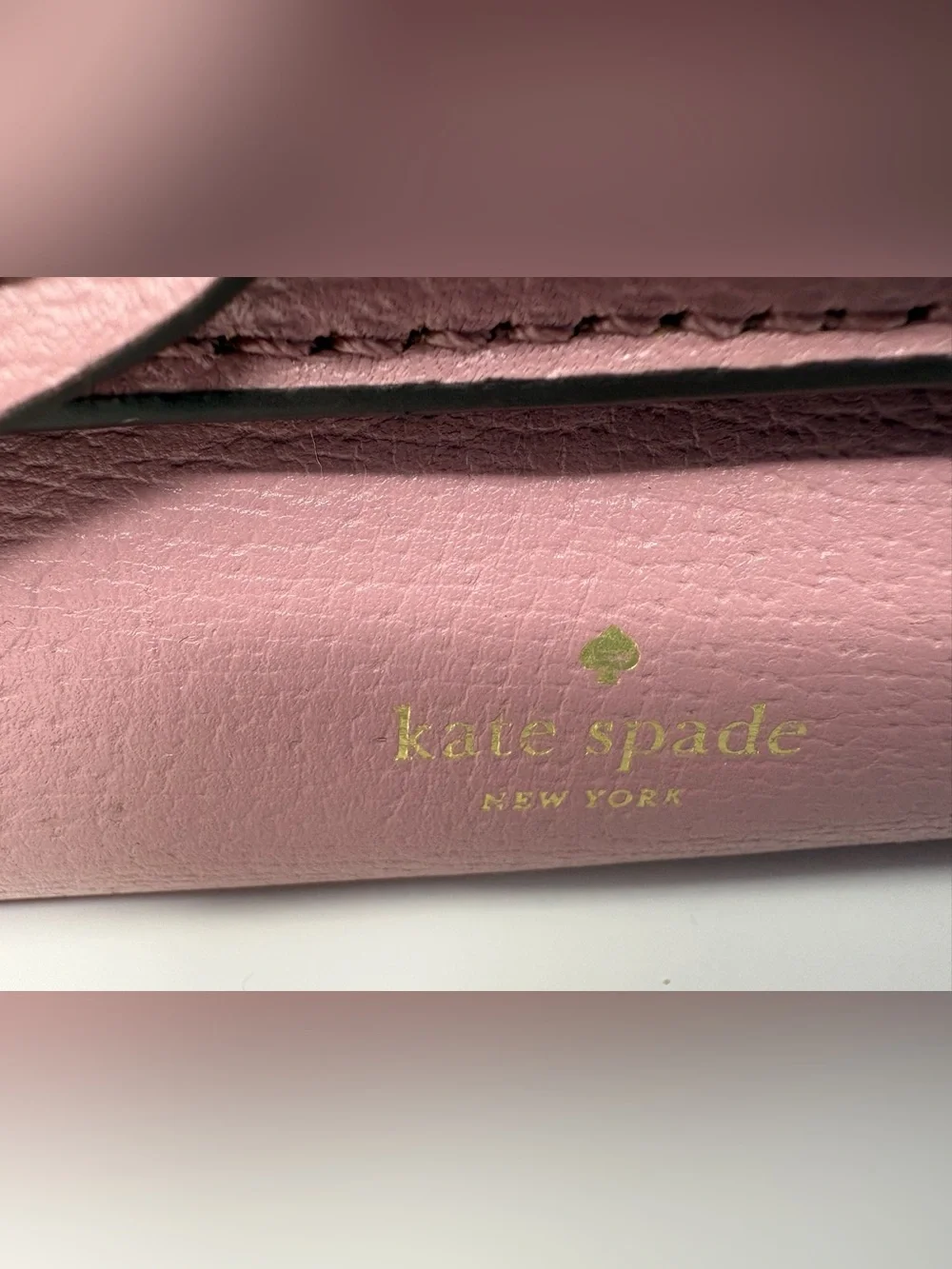 Kate Spade New York Hayes Street Bow Crossbody Wallet-On-Chain Pink